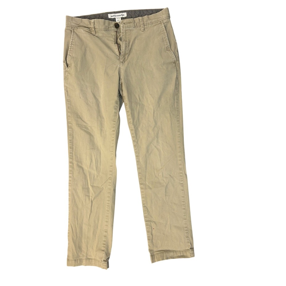 Amazon Essentials Men's Chino Pants Khaki Slim Fit 29W‎ 30L